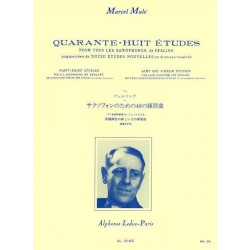 48 etudes pour saxophone, de Ferling - Marcel Mule