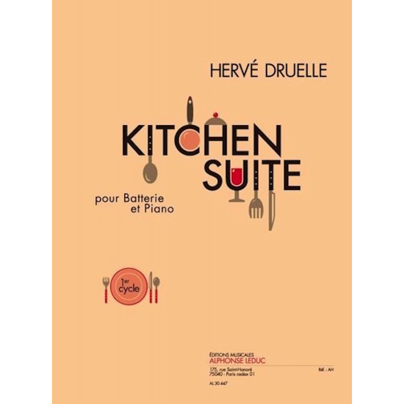 Kitchen Suite - Hervé Druelle - batterie et piano