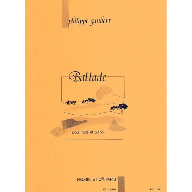 Ballade - Philippe Gaubert - Flûte et piano