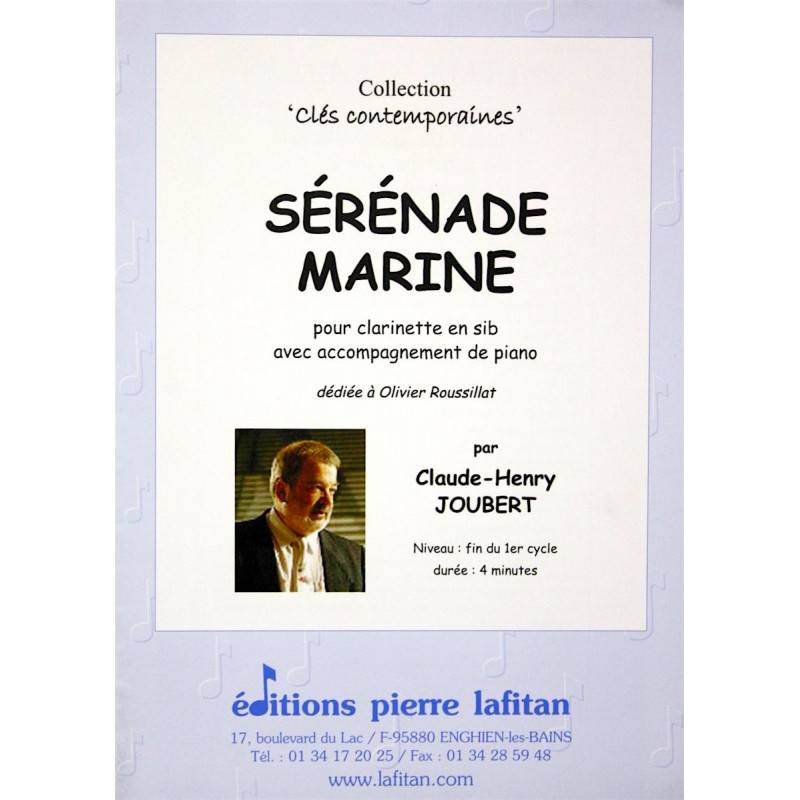 Serenade marine - Claude-Henry JOUBERT - Clarinette en Sib