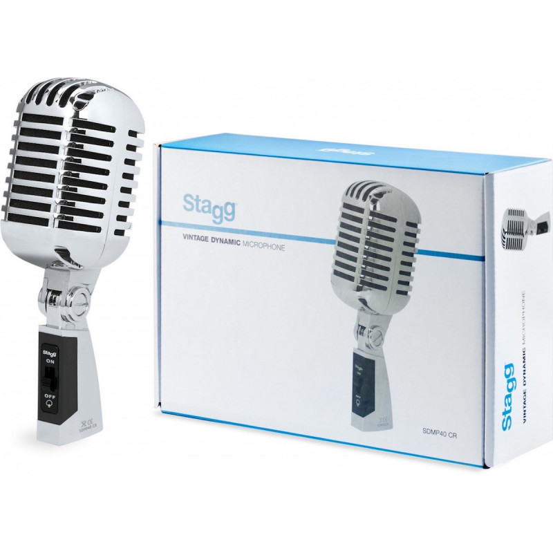 Stagg SDMP40 CR - Microphone chant