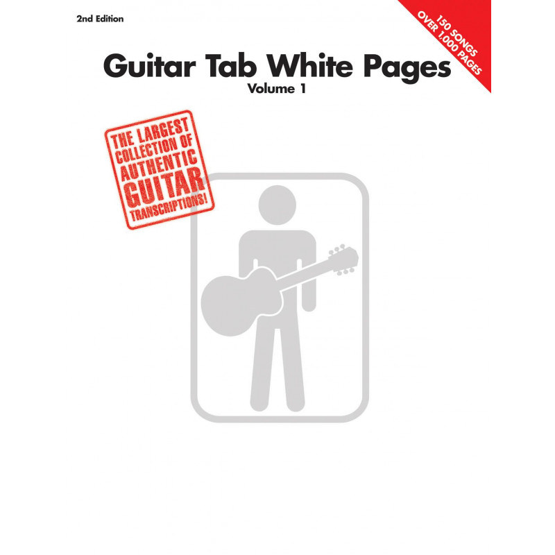 Guitar tab white pages - Volume 1 - 2nd Edition