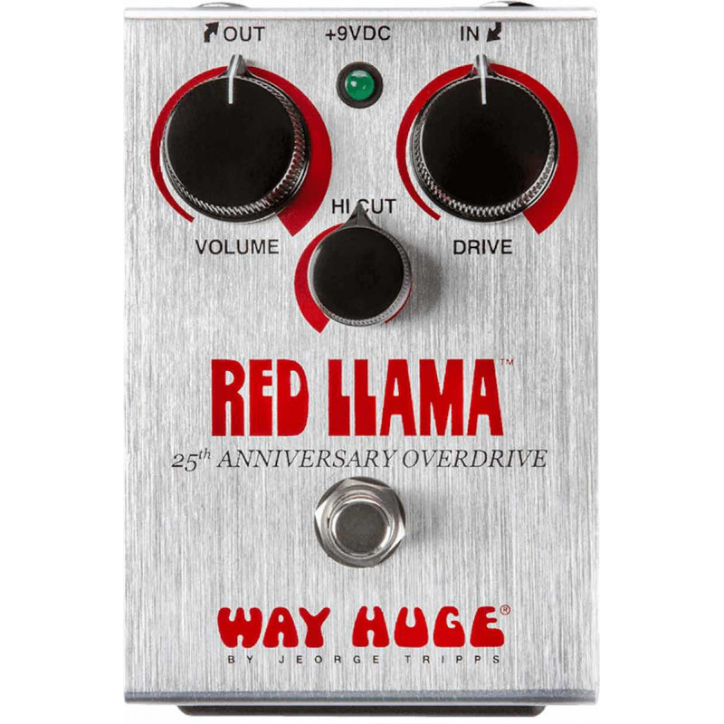 Way Huge WHE206 - Pedales D'effets Overdrive Red Llama 25th Anniversary