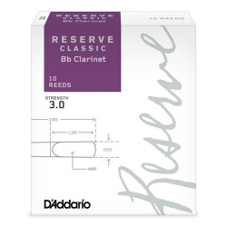 D'addario DCT1030 - Anches clarinette Sib Force 3 Reserve Classic