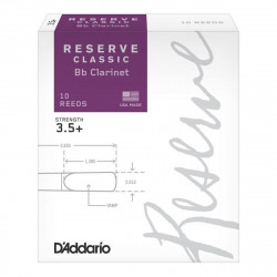 D'addario DCT10355 - Anches clarinette Sib Force 3.5+ Reserve Classic