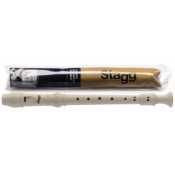 Stagg - Flûte à Bec Soprano doigté allemand crème