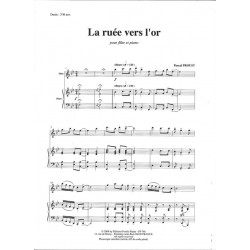 La Ruée Vers L'or - Pascal Proust - Flûte et piano