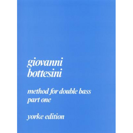 Method for double bass Part 1 - Giovanni Bottesini