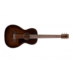 Art & Lutherie Roadhouse bourbon burst A/E - guitare électroacoustique parlor