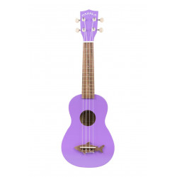 Kala Makala Shark Purple MK-SS-PUR (+ housse) - Ukulele Soprano