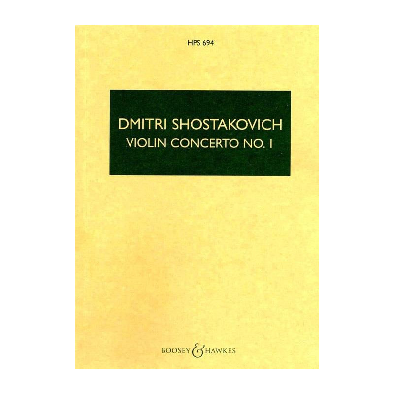 Violin Concerto No 1 Opus 77 - Dmitri Shostakovitch