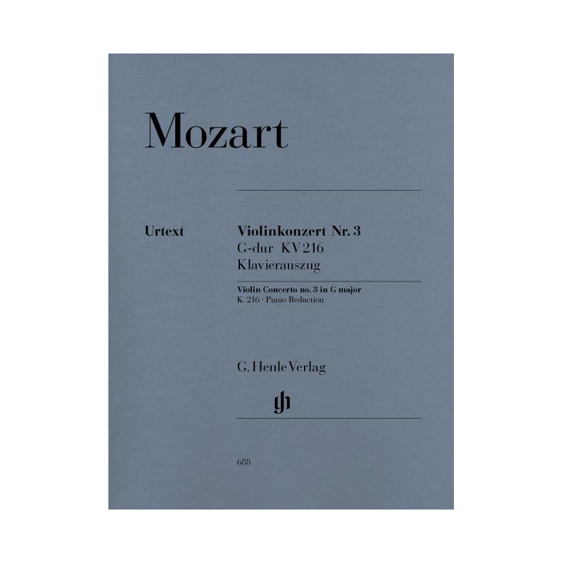 Violon Concerto n°3 in G major - Mozart - Violon et Piano