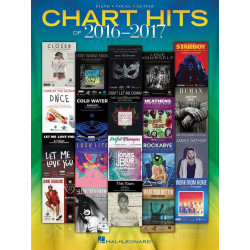 Chart Hits of 2016-2017 - Piano Voix Guitare