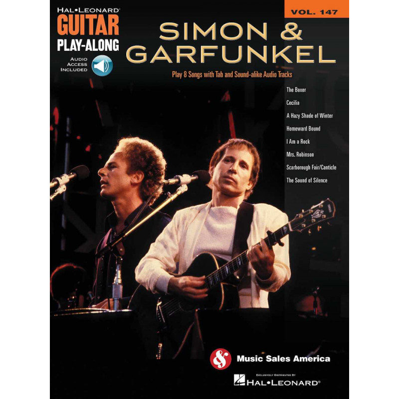 Guitar Play Along Volume 147 - Simon & Garfunkel Tab (Audio en ligne)