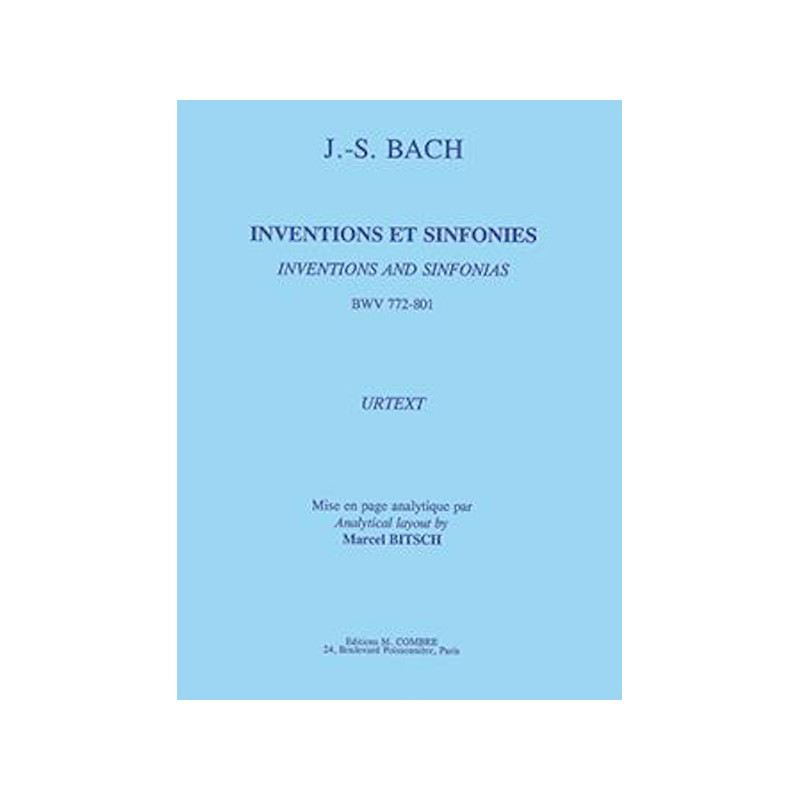 Inventions et Sinfonies - Johann Sebastian Bach - Piano