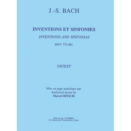 Inventions et Sinfonies - Johann Sebastian Bach - Piano