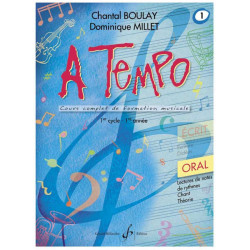 A Tempo - Partie Orale - Volume 1 - Boulay Chantal