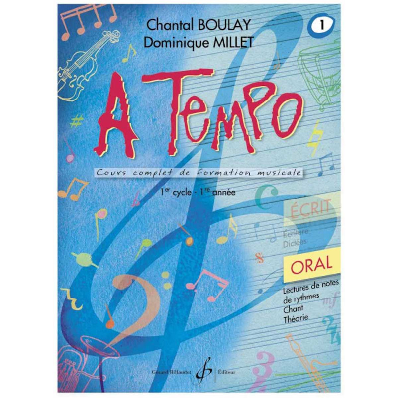 A Tempo - Partie Orale - Volume 1 - Boulay Chantal