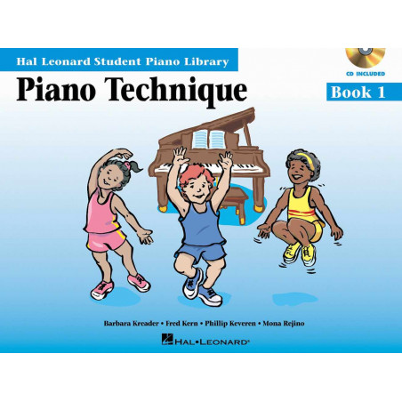 Piano Technique Book 1 - Mona Rejino (+ audio)