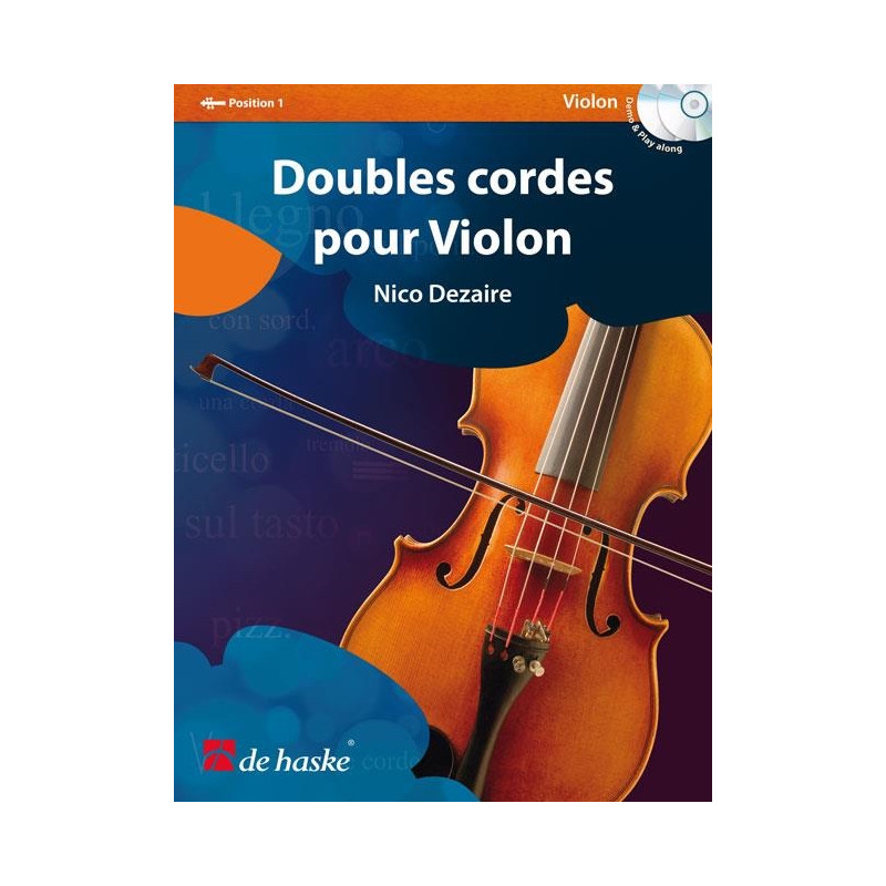 Doubles cordes pour Violon - Nico Dezaire (+ audio)