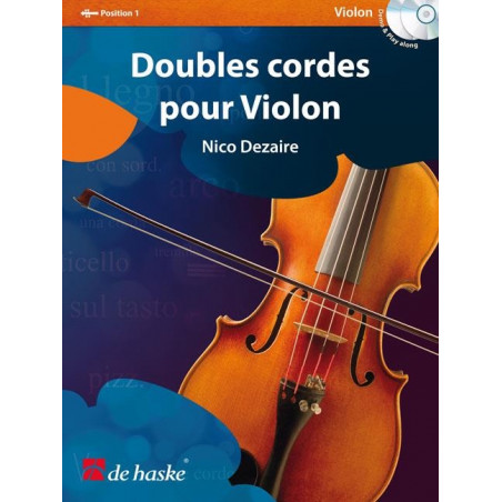 Doubles cordes pour Violon - Nico Dezaire (+ audio)