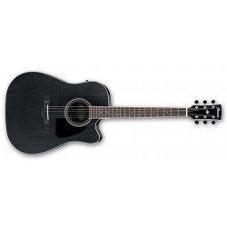 Ibanez AW84CE-WK -  Weathered Black - Guitare Electro Acoustique