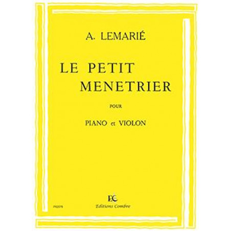 Le petit ménétrier - Amédée Lemarie - Violon et piano