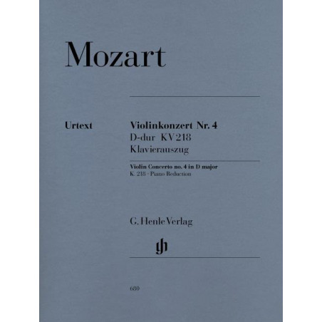Violin Concerto N°4 in D Major - Mozart