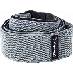 Dunlop D69-01GY - Sangle guitare serie Mesh Steel Gray