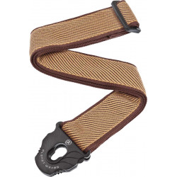 Planet Waves 50PLB06 Tweed - Sangle guitare en nylon 5cm attaches planet lock