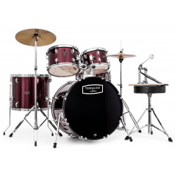 Batterie Tornado by Mapex Fusion 18'' - 5 futs - Burgundy