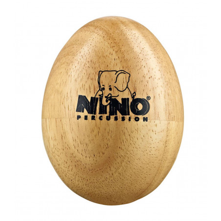 Oeuf shaker Nino bois - medium - NINO563