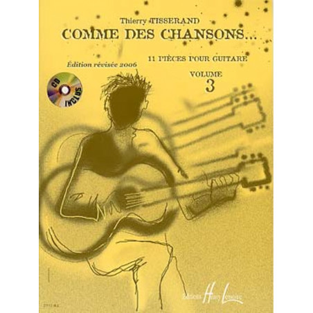 Comme Des Chansons 3 -  Tisserand - Guitare (+ audio)