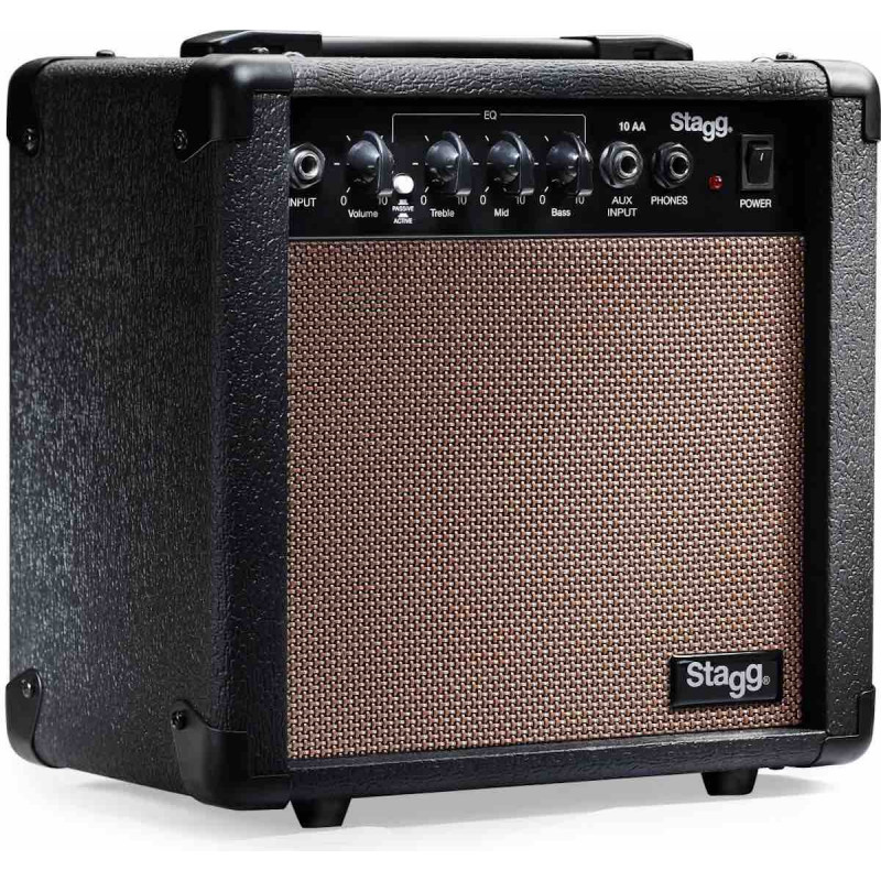 Stagg 10 AA EU - Ampli guitare acoustique 10 W