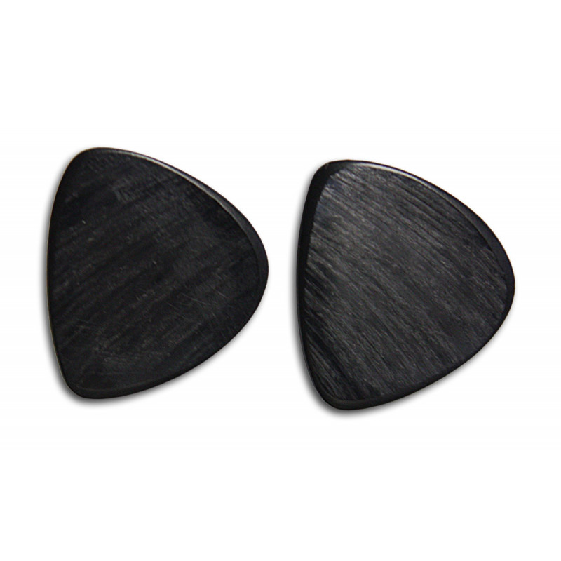 Wegen Dipper 120 noirs 1,2 mm - 2 médiators (mandoline et guitare)