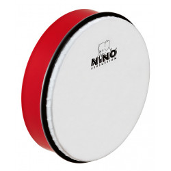 Hand drum 8" rouge - tambour à main ABS - NINO45R