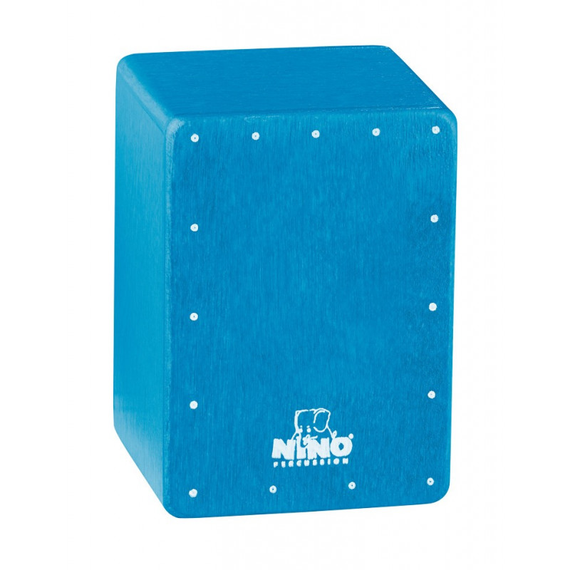 Shaker mini cajon bleu - NINO955B