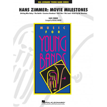 Hans Zimmer: Movie Milestones - Concert Band/Harmonie