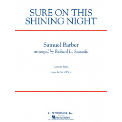 Sure on this shining night - Samuel Barber - Concert band