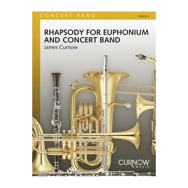 Rhapsody for Euphonium and Concert band - James Curnow