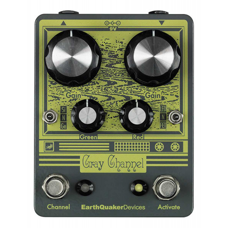 EarthQuakerDispatch Gray Channel - Overdrive guitare