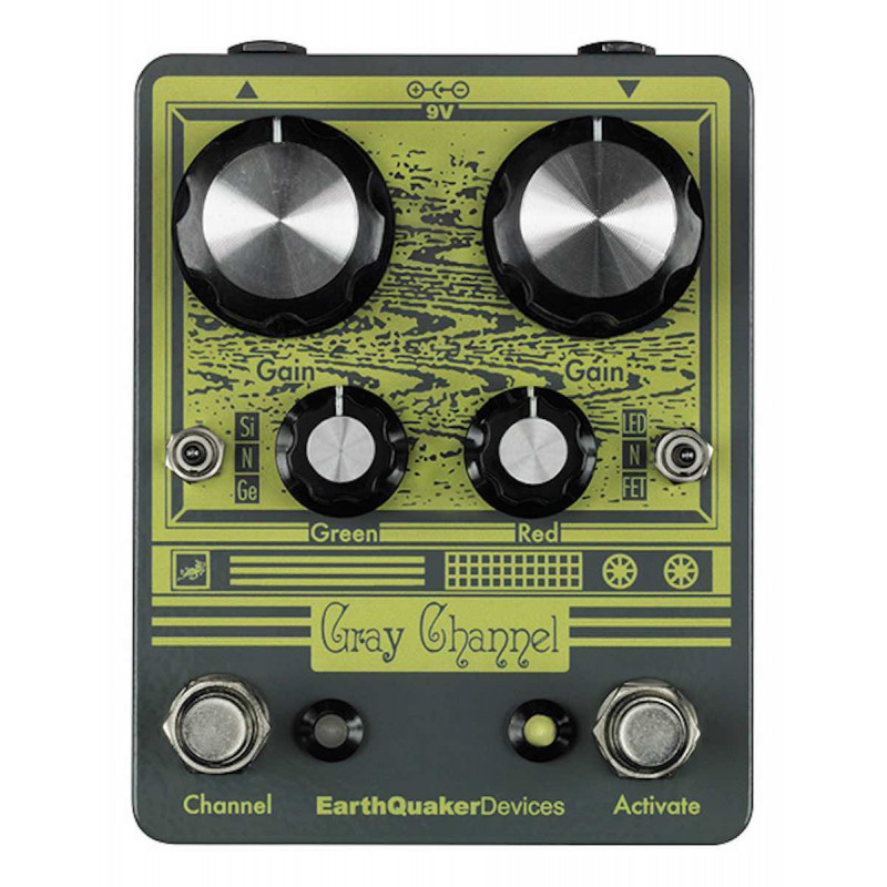 EarthQuakerDispatch Gray Channel - Overdrive guitare EarthQuakerDispatch Gray Channel - Overdrive guitare