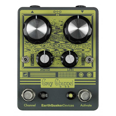 EarthQuakerDispatch Gray Channel - Overdrive guitare