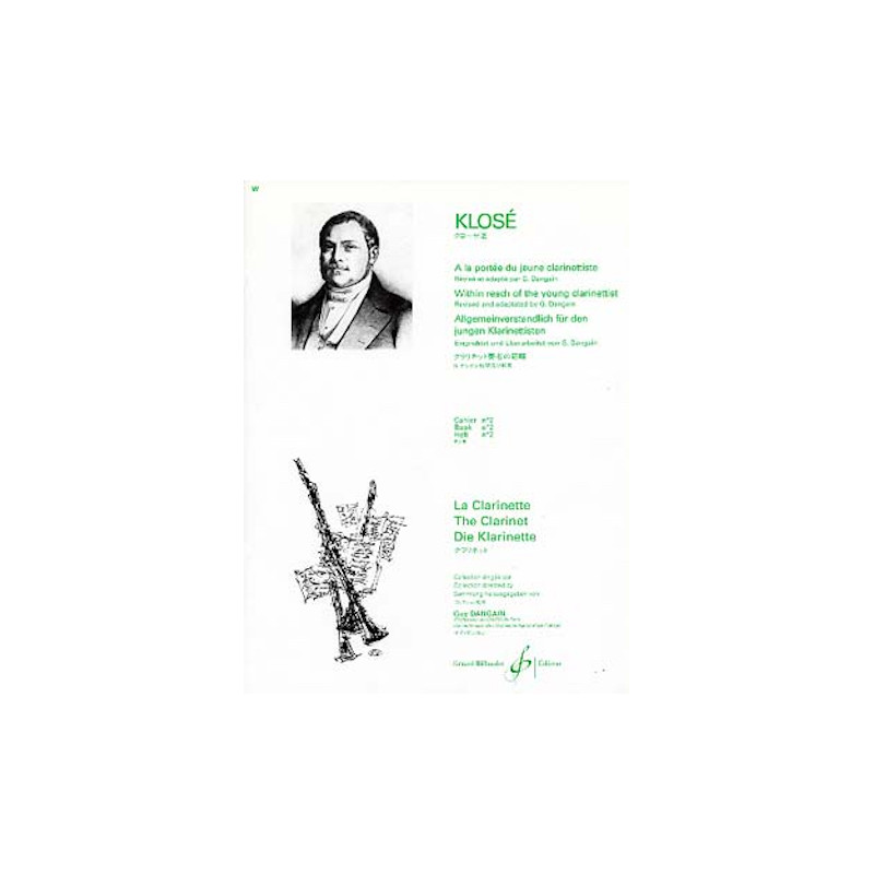 A la portée du jeune clarinettiste - Vol. 2 : 295 Exercices de mécanisme - Hyacinthe-Eléonore Klosé