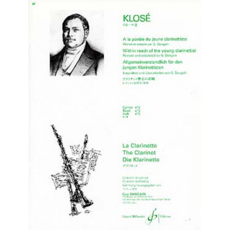 A la portée du jeune clarinettiste - Vol. 2 : 295 Exercices de mécanisme - Hyacinthe-Eléonore Klosé