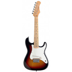 Stagg J200-SB - Guitare électrique "junior" S Sunburst