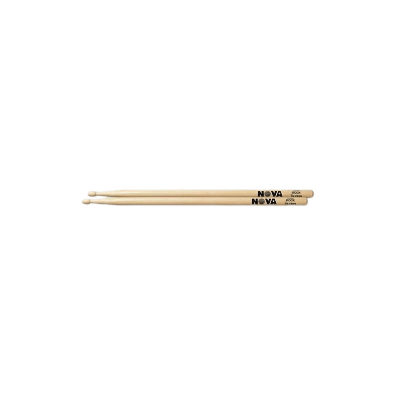 Nova by Vic Firth NOVA-ROCK- Paire de baguettes Olive bois - Rock