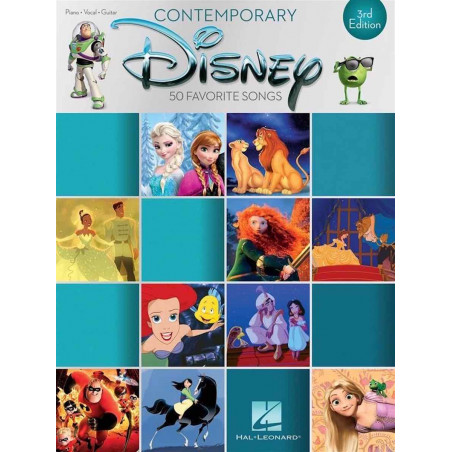 Contemporary Disney - 3ème Edition - Piano Voix Guitare