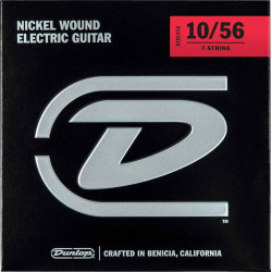 Dunlop DEN1056 Light 10-56 - Jeu 7 cordes guitare électrique