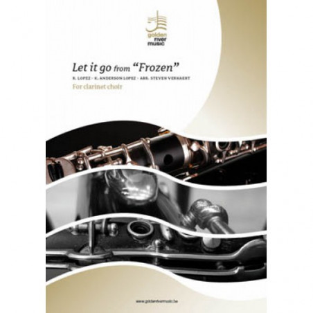 Let it go from Frozen - Anderson - Choeur de clarinettes